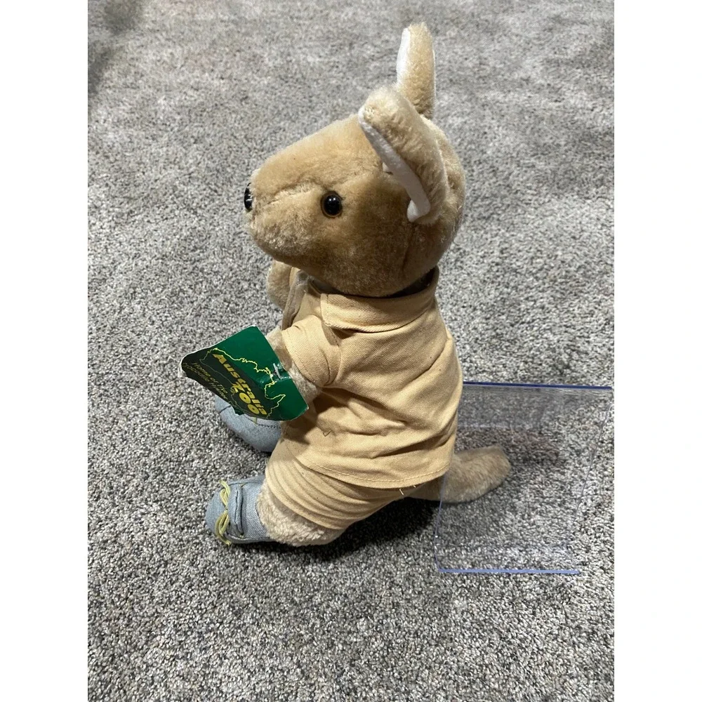 Australia Zoo Rusty Kangaroo Plush Unisex OS Tan Excellent Crocodile Hunter Toy